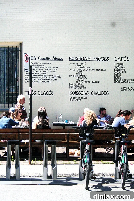 Outdoor patio area of Arts Café, an inviting spot for coffee.