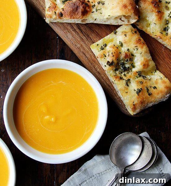Butternut Squash and Apple Cider Soup