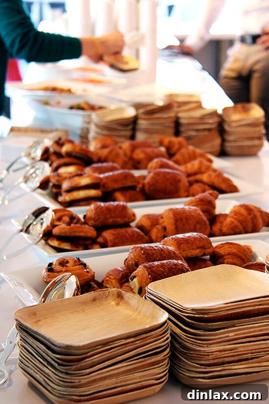 A delicious breakfast spread at the American Made Summit, featuring fresh and local ingredients.