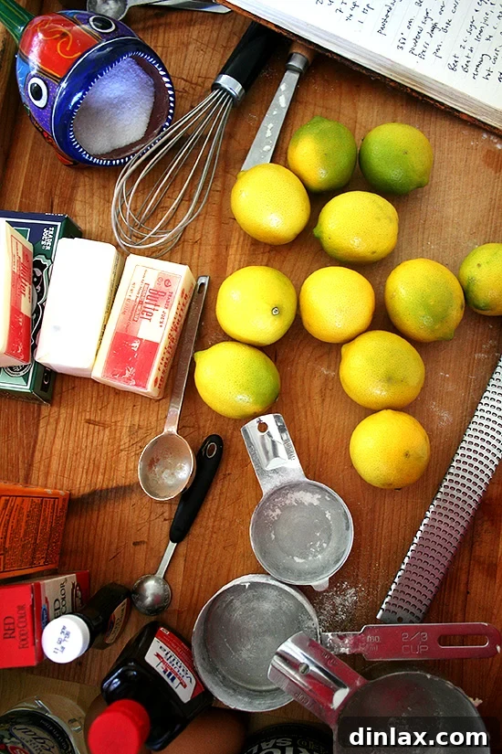 Fresh Lemons for Zesty Desserts Fresh, vibrant lemons, the essential ingredient for zesty lemon bars, piled elegantly.