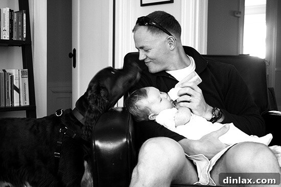 A charming and candid photo of Harry, a delightful companion during the Los Angeles leg of the culinary journey, sitting comfortably.