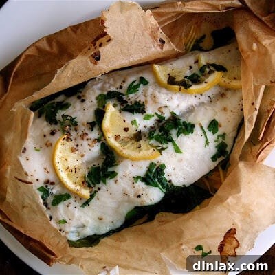 By keeping the fish piping hot, the fish en papillote method encourages a more mindful and slow dining experience, allowing you to truly savor your delicious dinner.