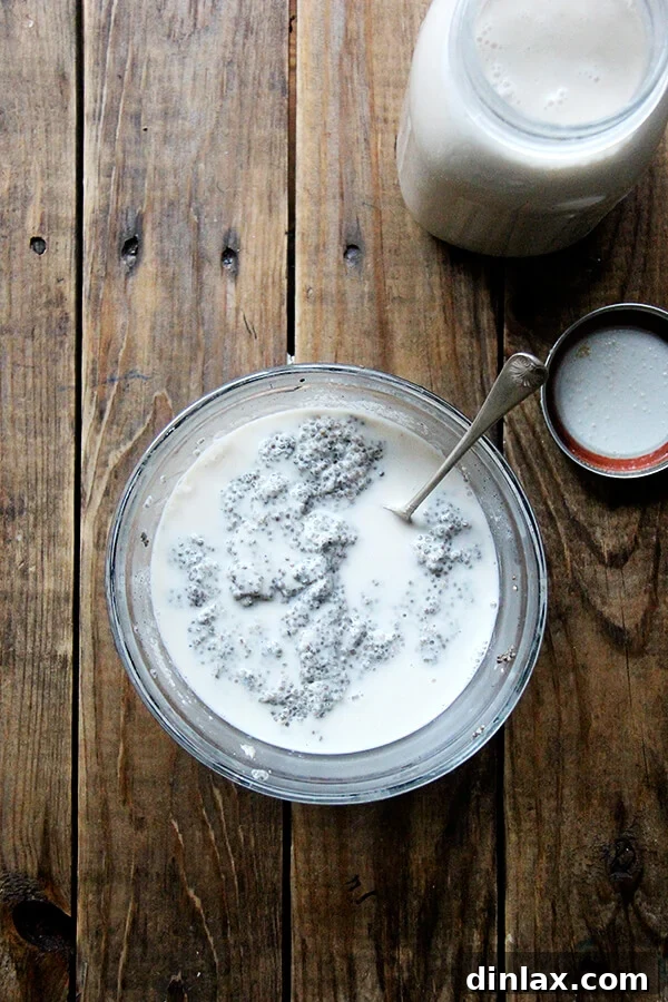 Overnight Vegan Chia Pudding in the Morning