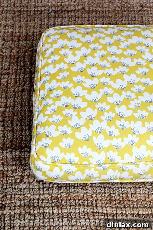 Explore Minted Fabric and Win a $150 Minted Gift Card 4 Fabric cushion detail showcasing the print and texture