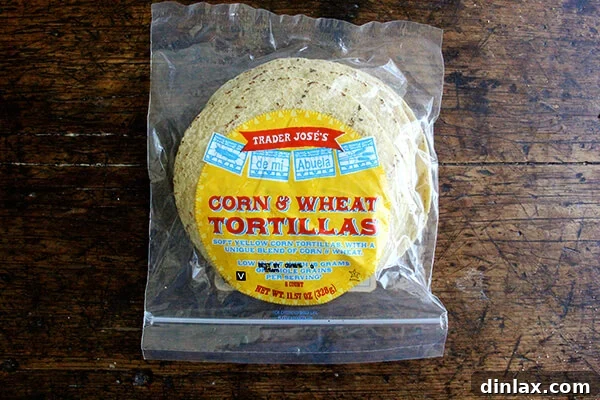 corn and wheat tortillas