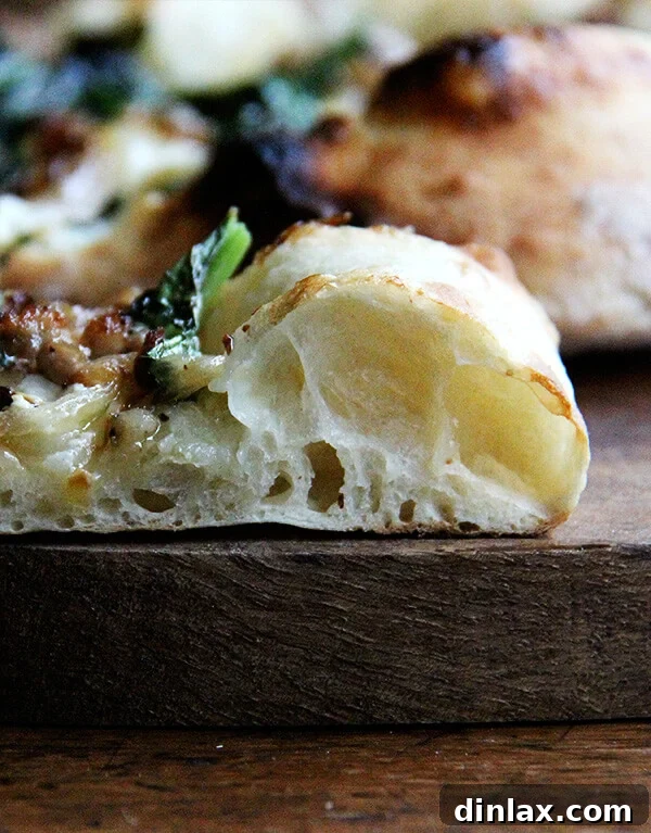 Side view of a heavy-duty Baking Steel resting on an oven rack, radiating intense heat, creating the ideal environment for high-temperature pizza baking.