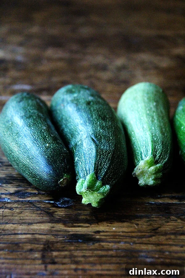 Fresh zucchini rounds, perfectly sliced and ready for roasting.