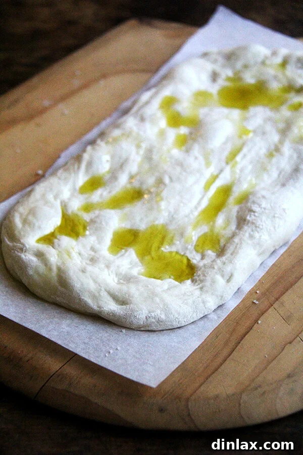 Lahey Dough, ready for the oven
