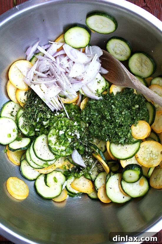 Fresh Summer Squash in a Bowl Bowl overflowing with fresh, vibrant summer squash, ready for preparation.