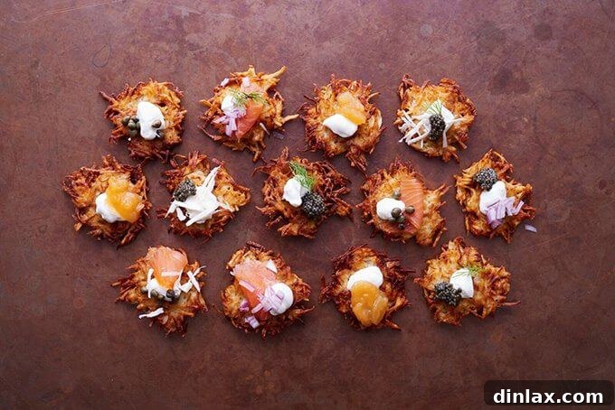 Jenny Rosenstrach's family tradition of serving potato latkes during holiday tree-trimming festivities.