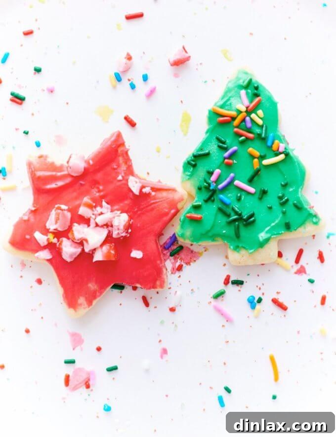 Star of David Christmas cookies, representing blended family traditions in Jenny Rosenstrach's home.