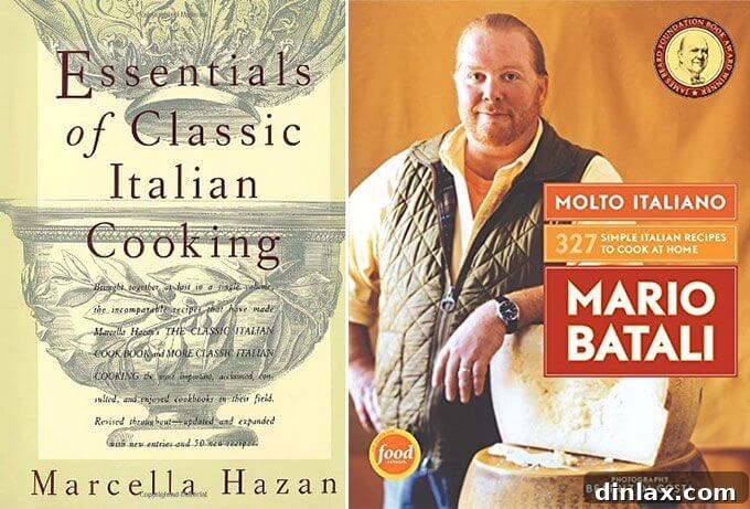 Digging into Cookbooks with A Way to Gardens Margaret Roach 14 Marcella Hazan's Essentials of Classic Italian Cooking and Mario Batali's Molto Italiano