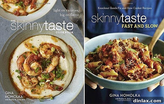Digging into Cookbooks with A Way to Gardens Margaret Roach 17 Skinny Taste and Skinny Taste Fast and Slow cookbooks by Gina Homolka