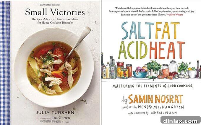Digging into Cookbooks with A Way to Gardens Margaret Roach 2 Small Victories and Salt Fat Acid Heat Cookbooks