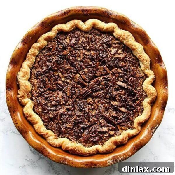 Bourbon pecan pie