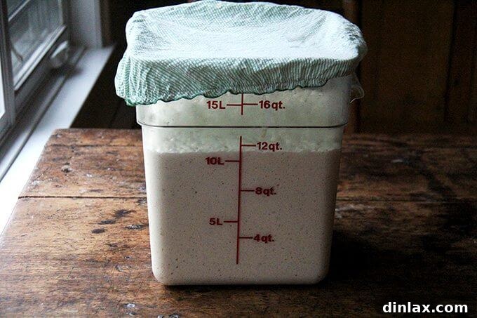 Dough portions carefully placed into two generously buttered oven-safe baking bowls.