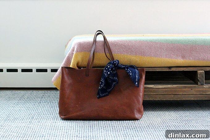 Seven Gifts She'll Adore 9 Madewell x Milk Bar tote and scarf