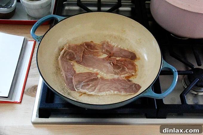 Another perspective of the appetizing gnocchi dish.