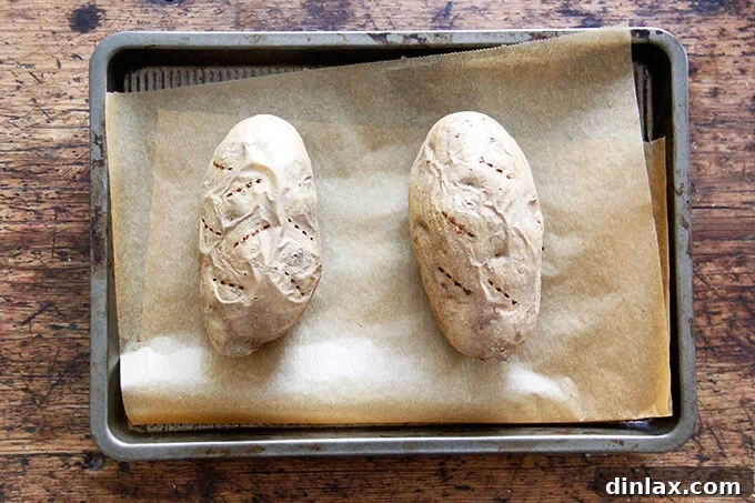 Close-up of freshly made gnocchi dough, showing its soft texture before shaping.