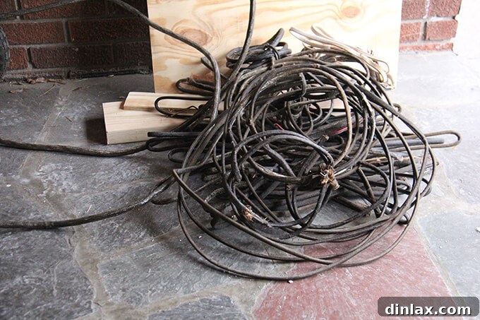 Kitchen space completely cleared out after demolition, ready for new construction