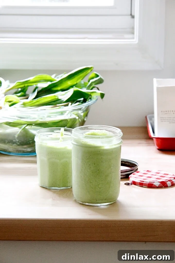 Whip Up Classic Garlic or Ramp Aioli 2 Ramp Aioli