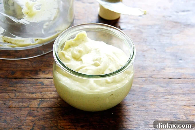 Whip Up Classic Garlic or Ramp Aioli 9 A jar of homemade aioli.