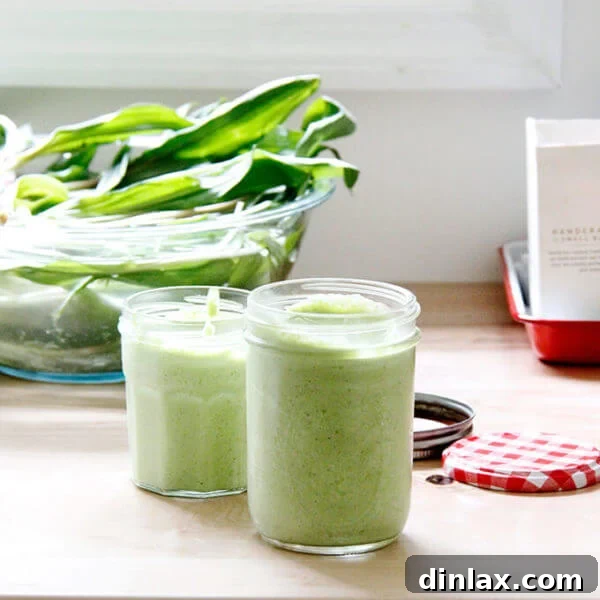 Two jars of homemade aioli.