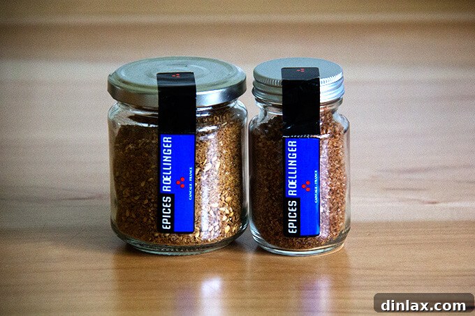 Parisian Gems 58 A selection of purchased spices from Epices Roellinger, beautifully packaged.