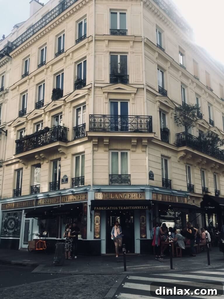 Parisian Gems 8 Interior of Du Pain et des Idées, a traditional Parisian bakery with delicious pastries.