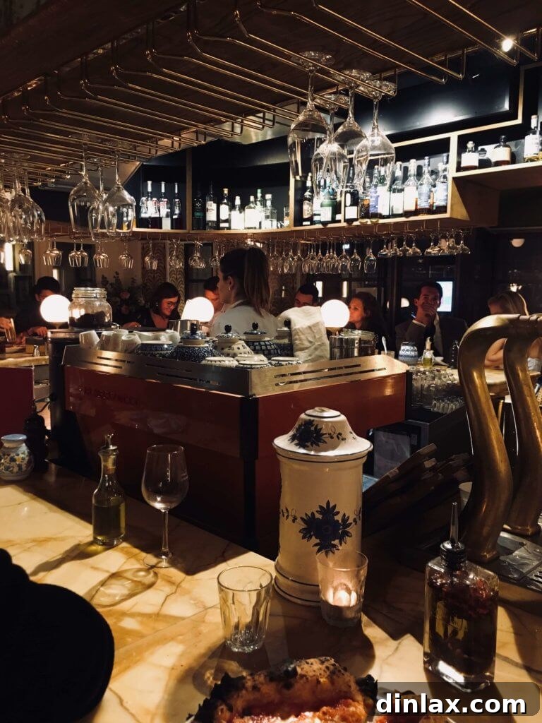 Parisian Gems 80 A close-up of the delicious Mammargherita pizza, showcasing its golden crust.