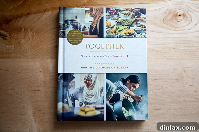 Together, the cookbook, a collection of recipes from a community of women affected by the Grenfell Tower tragedy, celebrating resilience and cultural heritage.