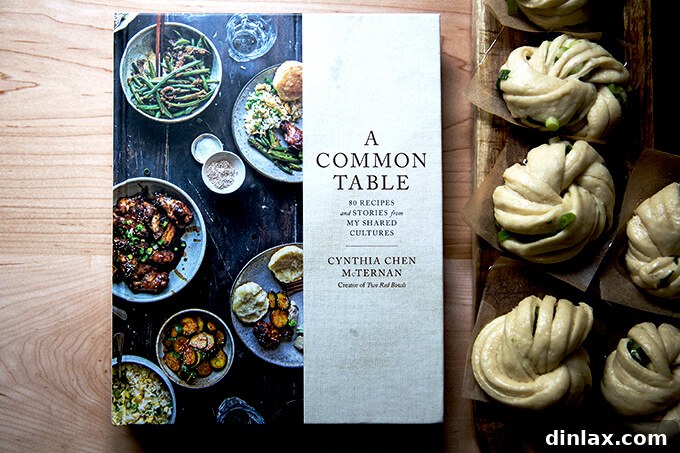 A Common Table: Cynthia McTernan's cookbook blending stories and recipes inspired by diverse cultural roots, featuring delicious dishes like steamed scallion buns.
