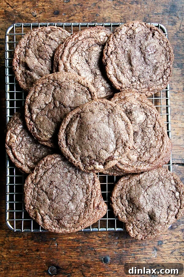 Decadent Double Chocolate Espresso Cookies