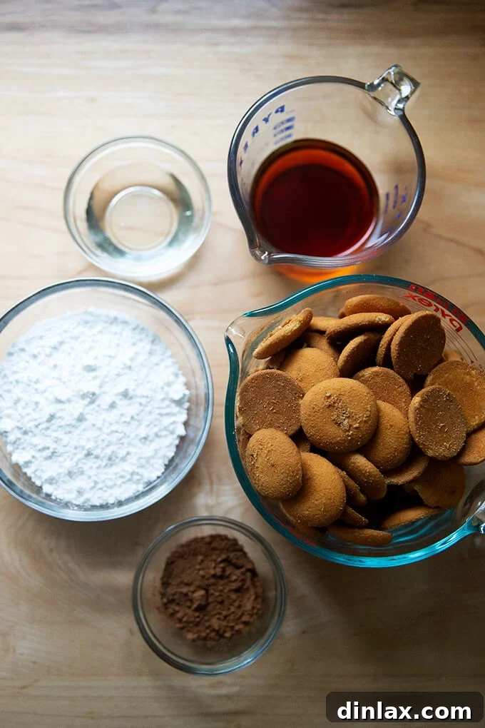 Quick and Boozy Holiday Rum Ball Delight 4 Close-up of vanilla wafers, a key ingredient for rum balls, in their original packaging.