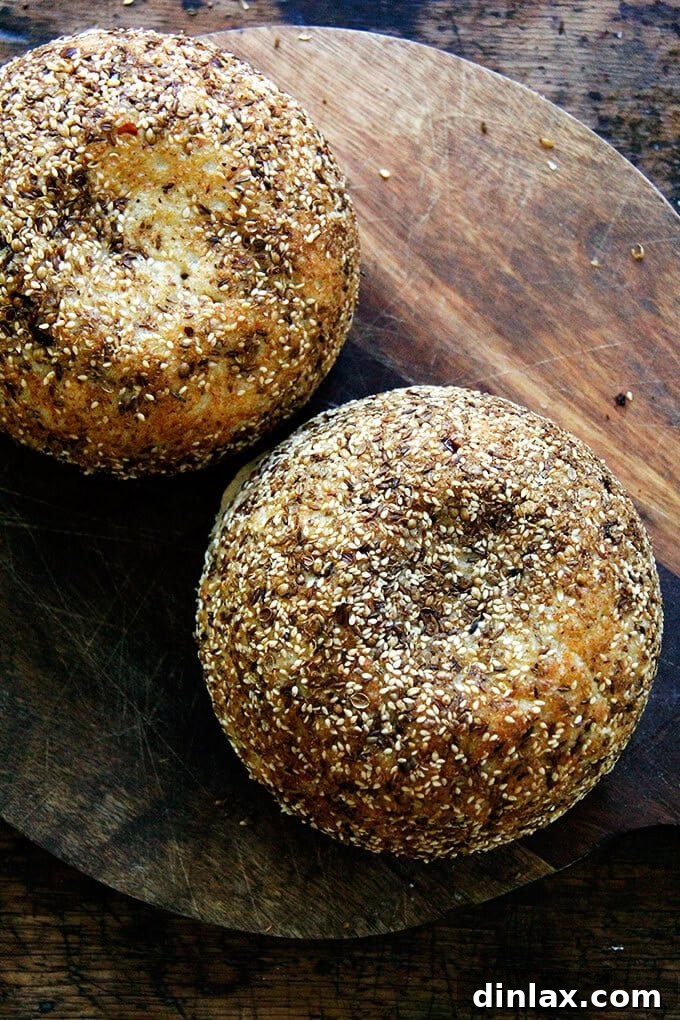 15 Savory Homemade Gifts for Every Season 13 Peasant bread baked with a dukkah crust, a delicious variation.