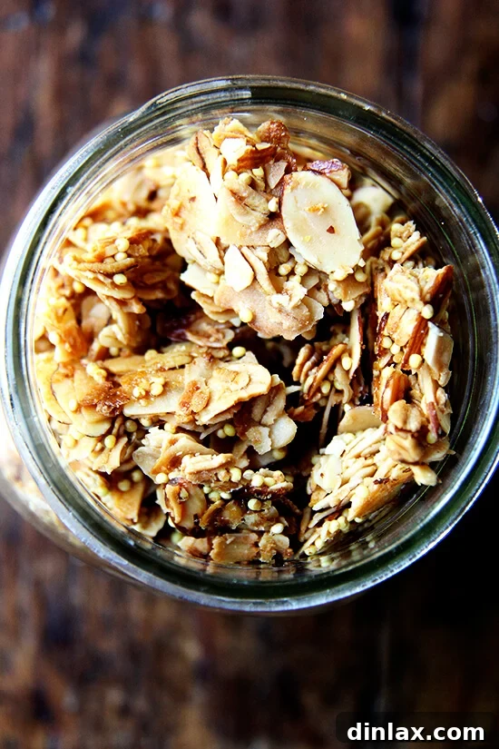 15 Savory Homemade Gifts for Every Season 15 Homemade coconut oil granola, a delicious and crunchy breakfast option.