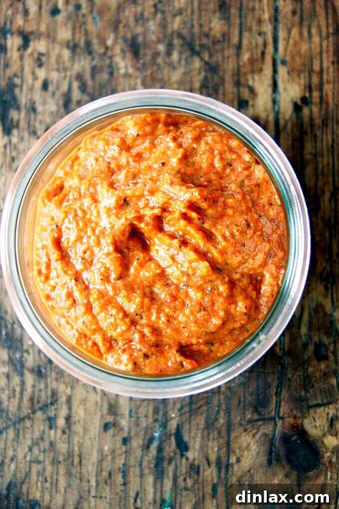 15 Savory Homemade Gifts for Every Season 8 Homemade harissa made with fresh red bell peppers, a fiery and flavorful Moroccan condiment.