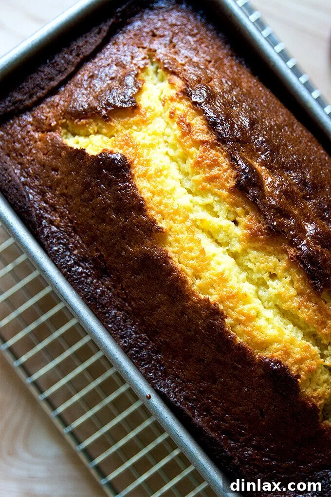 One-Bowl Orange-Ricotta Pound Cake