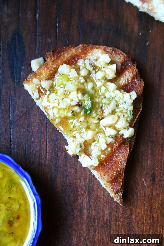 Sparkling Bites: Your Go-To Guide for New Year's Eve Appetizers 16 Savory Salsa di Parmigiano on Grilled Bread
