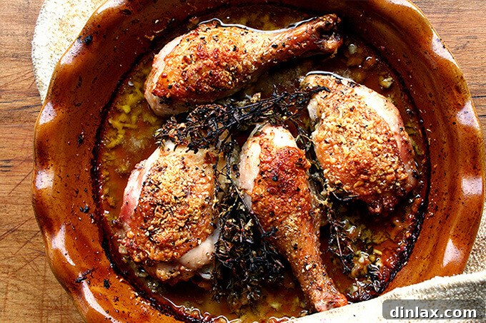 chicken with parmesan and white wine and olive oil