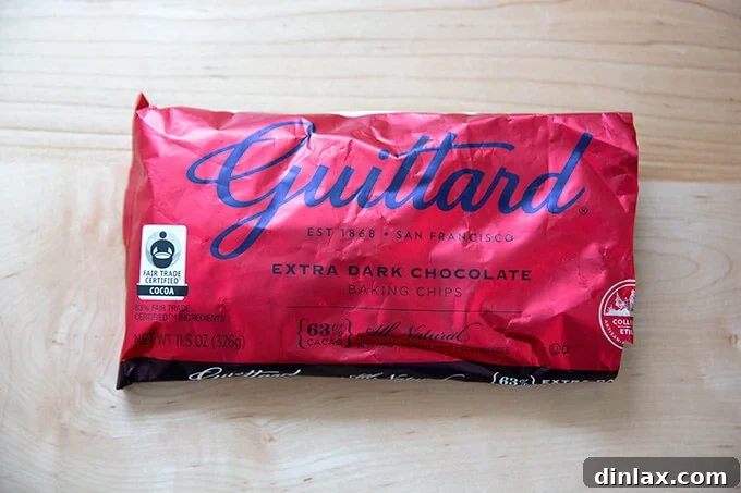 Guittard dark (63% cacao) chocolate chips