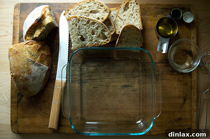 Jammy Eggs & Tangy Olive Oil Toast 4 ingredients for vinaigrette toasts