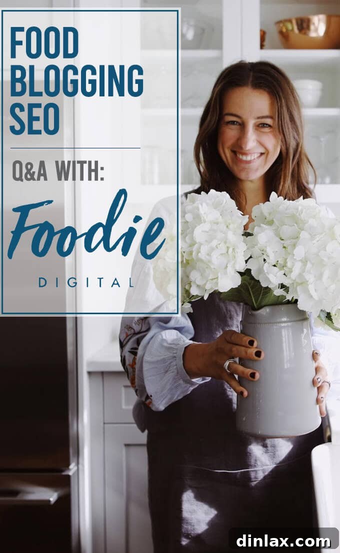 Food blogging SEO Q&A with the team of Foodie Digital.