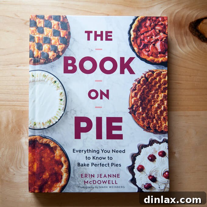 The Book on Pie, a comprehensive guide to baking delicious pies.
