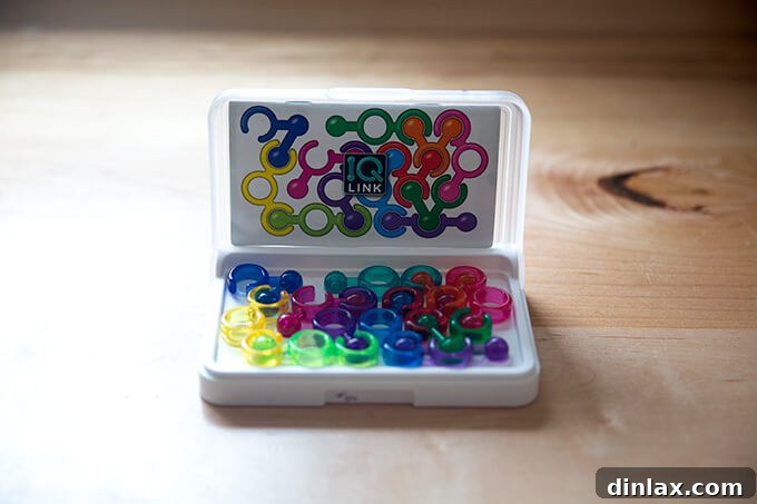 IQ Link, a challenging puzzle game for kids that promotes critical thinking.