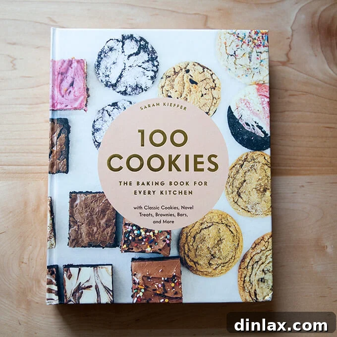 100 Cookies Cookbook, featuring a wide variety of cookie recipes.