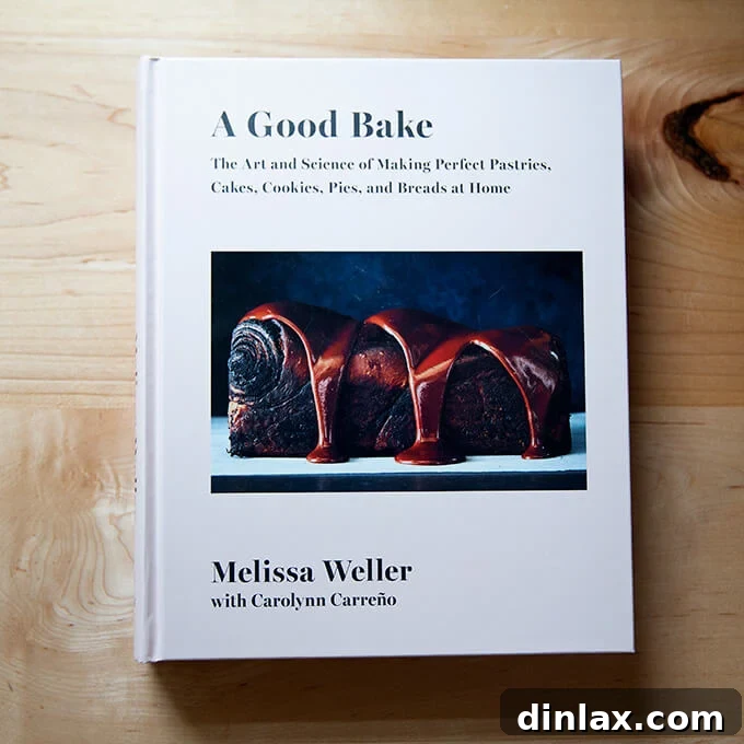 A Good Bake cookbook, offering sophisticated yet accessible baking recipes.