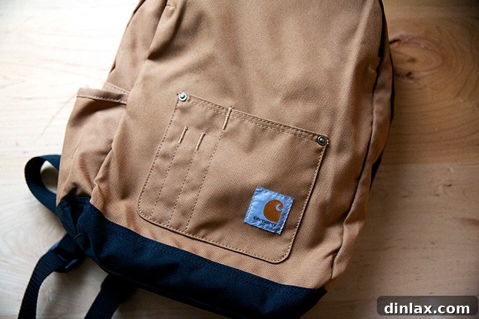 The 2021 Holiday Gift Edit 40 A durable Carhartt backpack, a reliable companion for school or outdoor adventures.