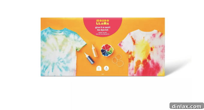 The 2021 Holiday Gift Edit 44 A colorful tie-dye kit, inviting creativity and fun for kids and adults alike.