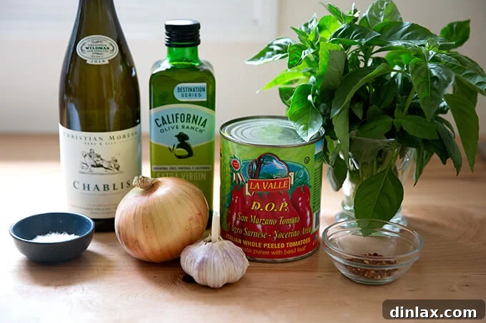 Pantry-Perfect Tomato Sauce in Minutes 3 Ingredients to make quick, homemade tomato sauce from canned tomatoes.